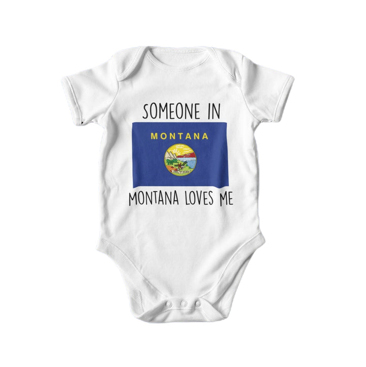 Montana - Baby Boy Girl Clothes Infant Bodysuit Funny Cute Newborn