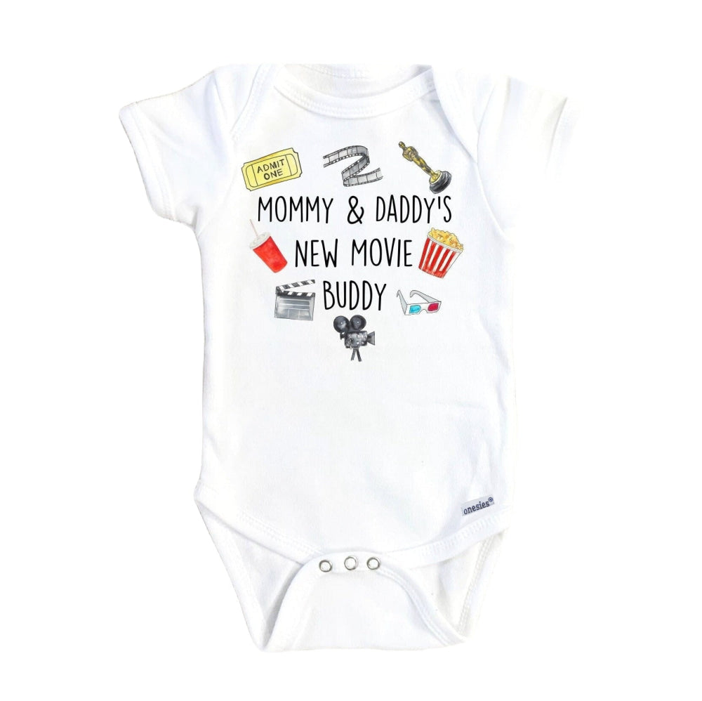 Movie Buddy - Baby Boy Girl Clothes Infant Bodysuit Funny Cute Newborn Onesie