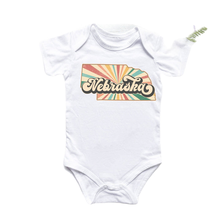 Nebraska - Baby Boy Girl Clothes Infant Bodysuit Funny Cute Newborn