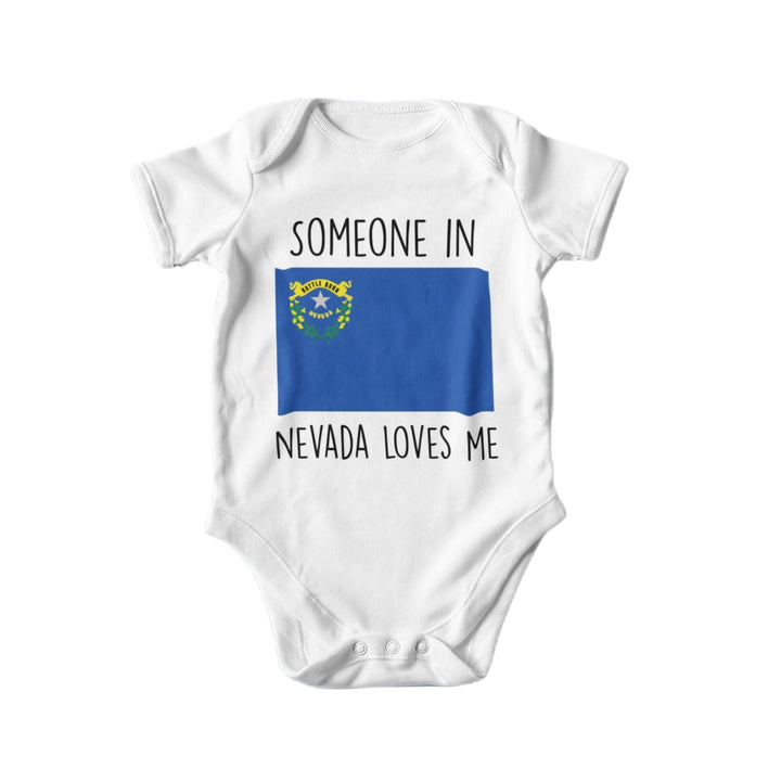 Nevada- Baby Boy Girl Clothes Infant Bodysuit Funny Cute Newborn