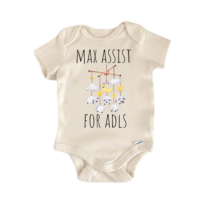 Occupational Therapy ADLS  - Baby Boy Girl Clothes Infant Bodysuit Funny Cute Newborn