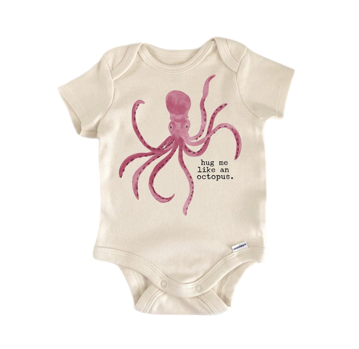 Octopus Ocean Seafood- Baby Boy Girl Clothes Infant Bodysuit Funny Cute Newborn