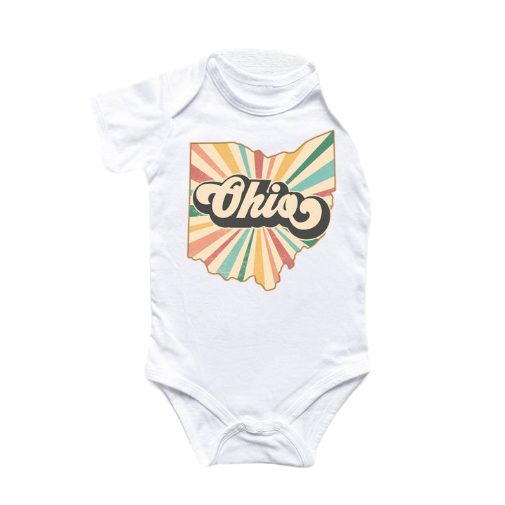 Ohio - Ropa para bebés, niños y niñas, mono infantil, divertido y lindo para recién nacidos