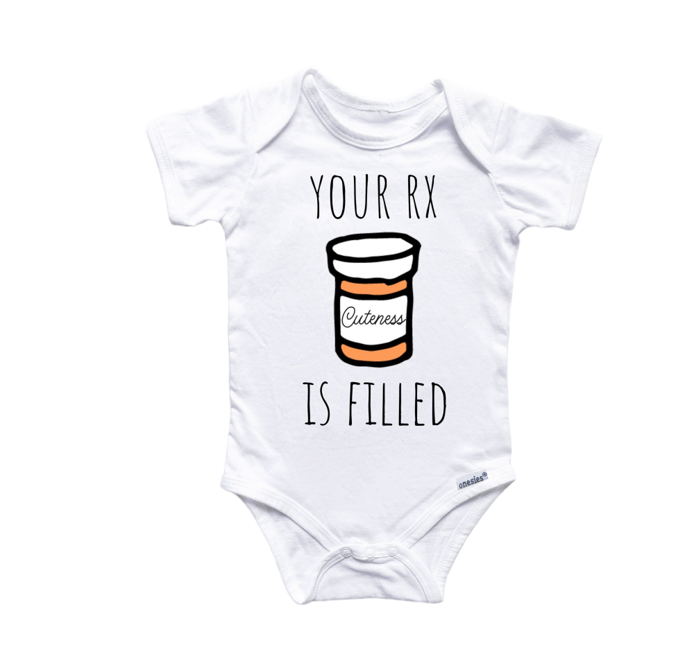 Pharmacist - Baby Boy Girl Clothes Infant Bodysuit Funny Cute Newborn Onesie