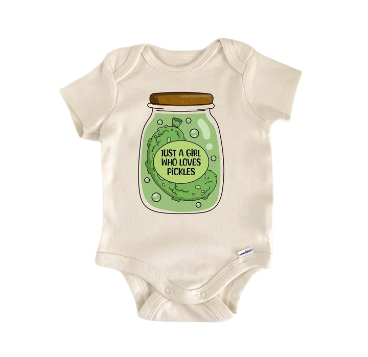 Pickle Jar Dill - Baby Boy Girl Clothes Infant Bodysuit Funny Cute Newborn