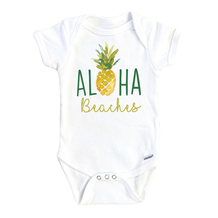 Pineapple Aloha - Baby Boy Girl Clothes Infant Bodysuit Funny Cute Newborn Onesie