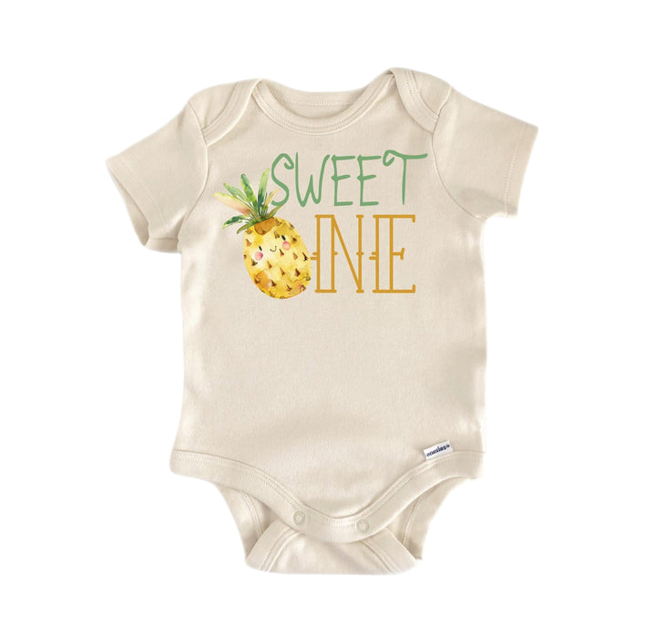 Pineapple Fruit Birthday Sweet - Baby Boy Girl Clothes Infant Bodysuit Funny Cute Newborn