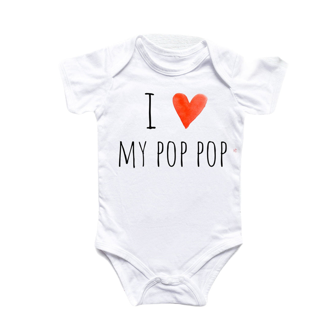 Pop Grandpa - Baby Boy Girl Clothes Infant Bodysuit Funny Cute Newborn Onesie