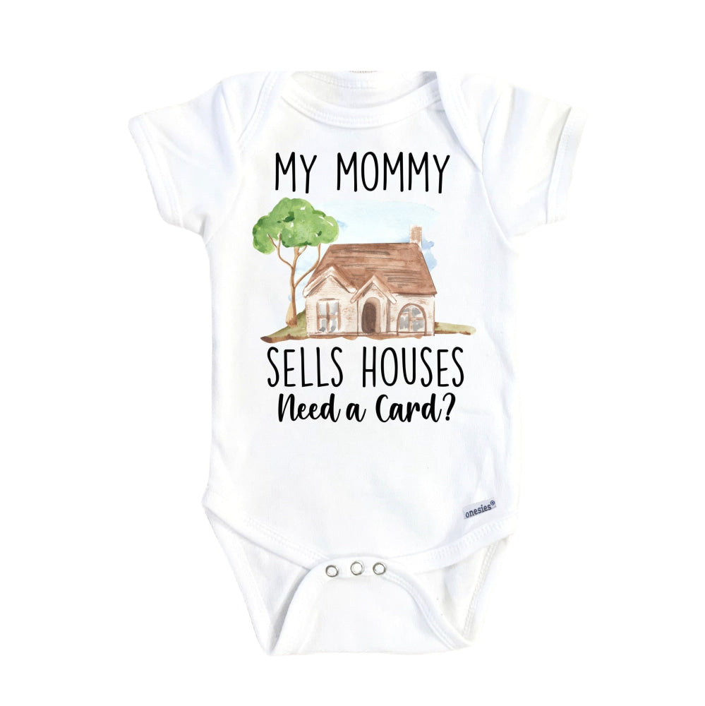 Real Estate - Baby Boy Girl Clothes Infant Bodysuit Funny Cute Newborn 1E Onesie