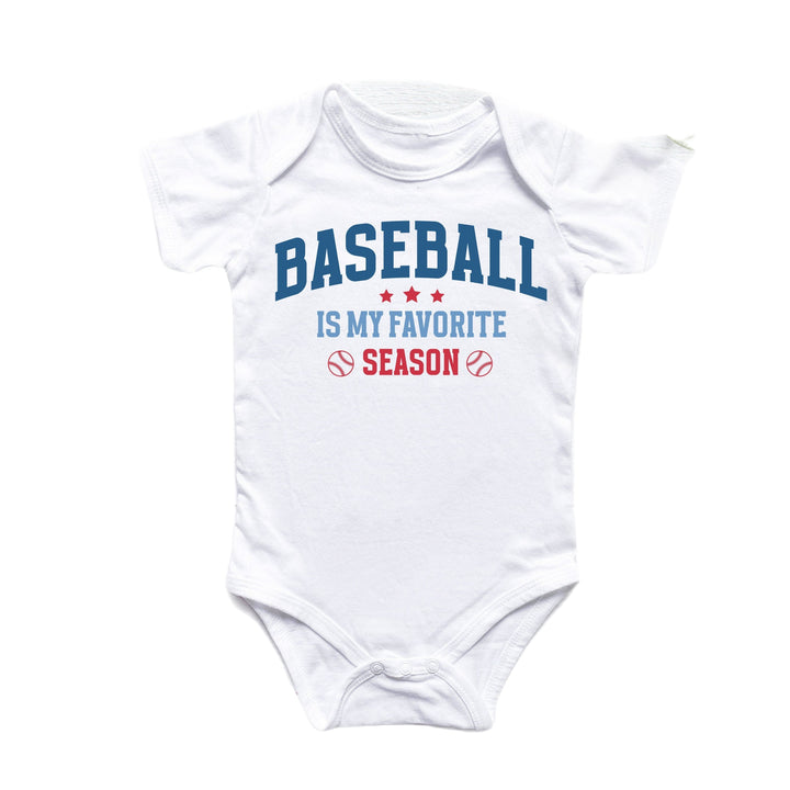 Season Baseball - Baby Boy Girl Clothes Infant Bodysuit Funny Cute Newborn