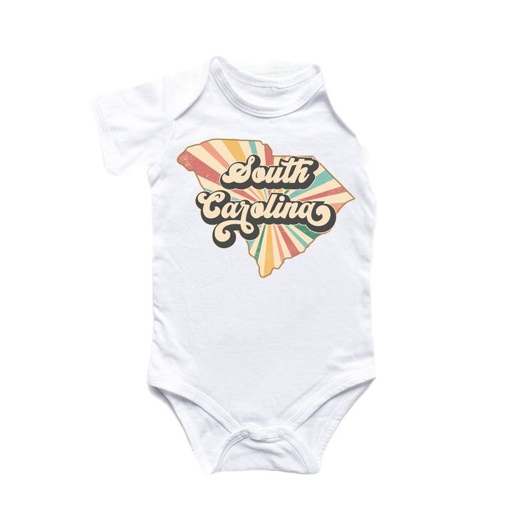 South Carolina - Baby Boy Girl Clothes Infant Bodysuit Funny Cute Newborn