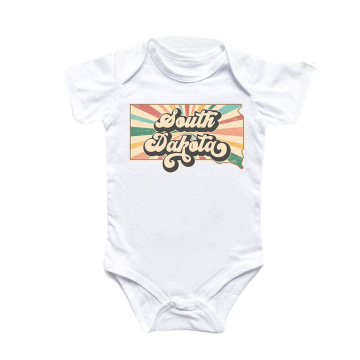 South Dakota - Baby Boy Girl Clothes Infant Bodysuit Funny Cute Newborn