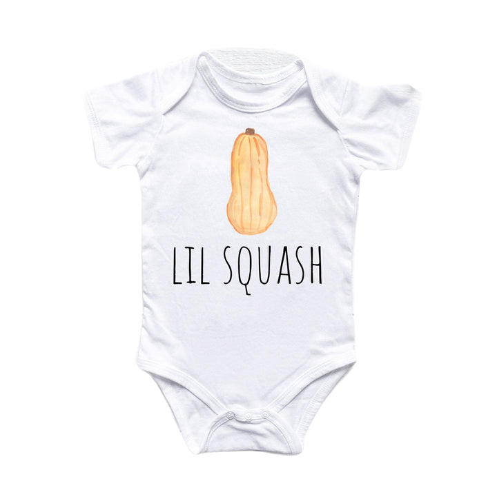 Squash Fall Pumpkin - Baby Boy Girl Clothes Infant Bodysuit Funny Cute Newborn