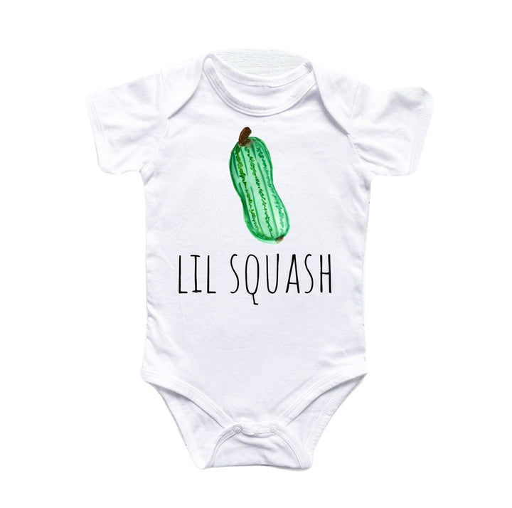 Squash Pumpkin Fall - Baby Boy Girl Clothes Infant Bodysuit Funny Cute Newborn