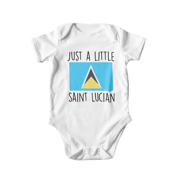 St. Lucia - Baby Boy Girl Clothes Infant Bodysuit Funny Cute Newborn