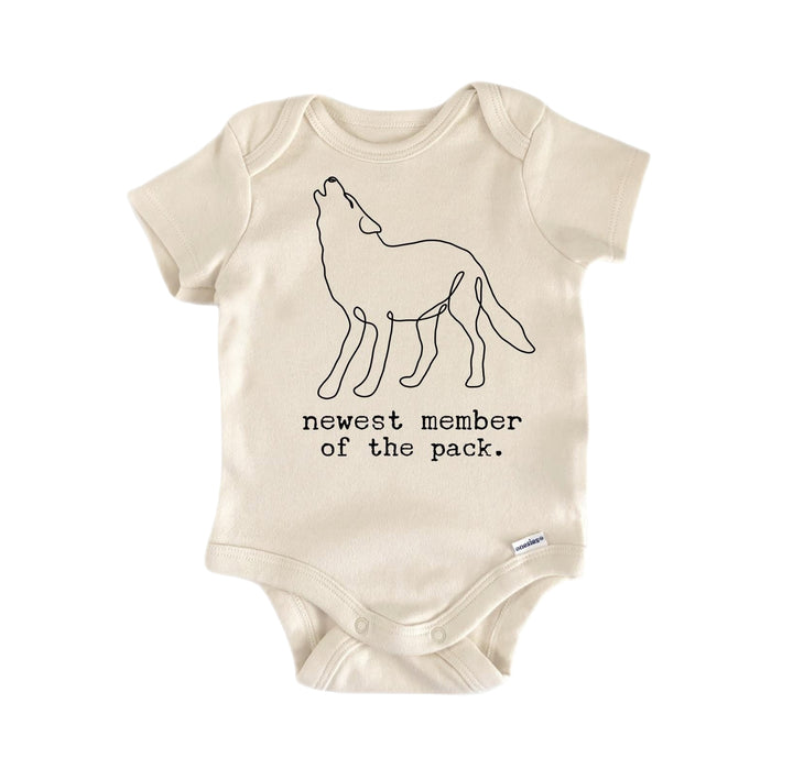 Wolf Pack Animal - Baby Boy Girl Clothes Infant Bodysuit Funny Cute Newborn