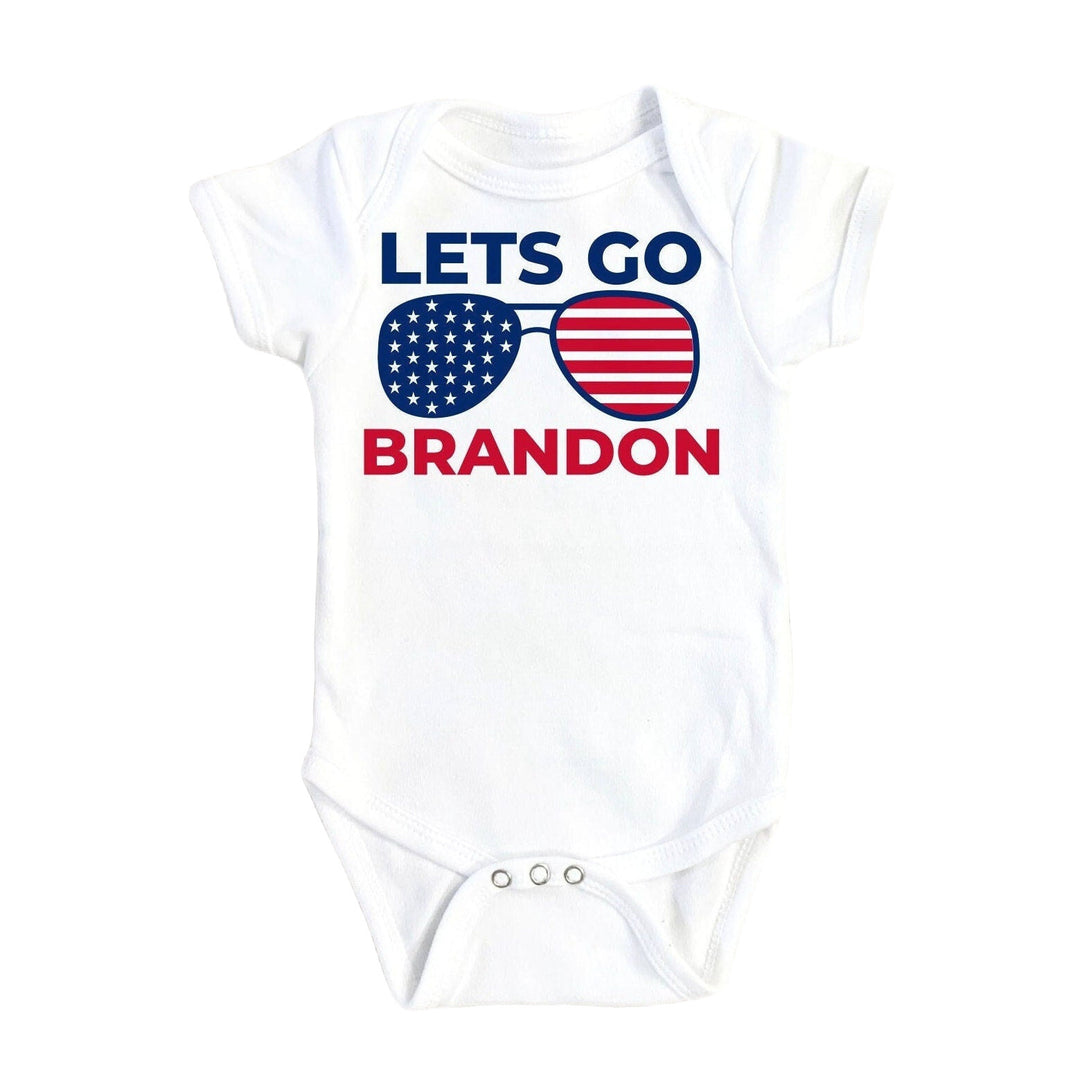 Let's Go Brandon - Baby Boy Girl Clothes Infant Bodysuit Funny Cute Newborn 1D