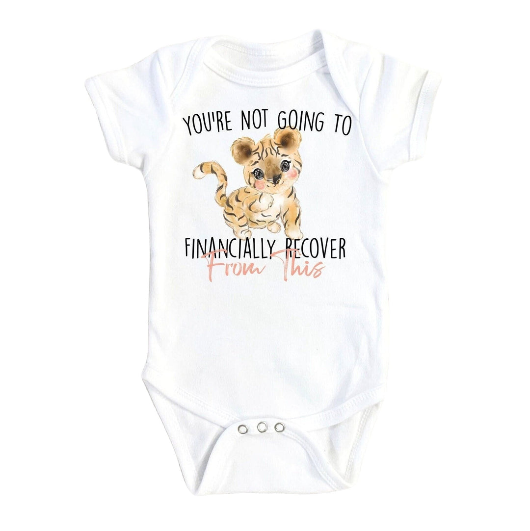 Tiger Finance - Baby Boy Girl Clothes Infant Bodysuit Funny Cute Newborn