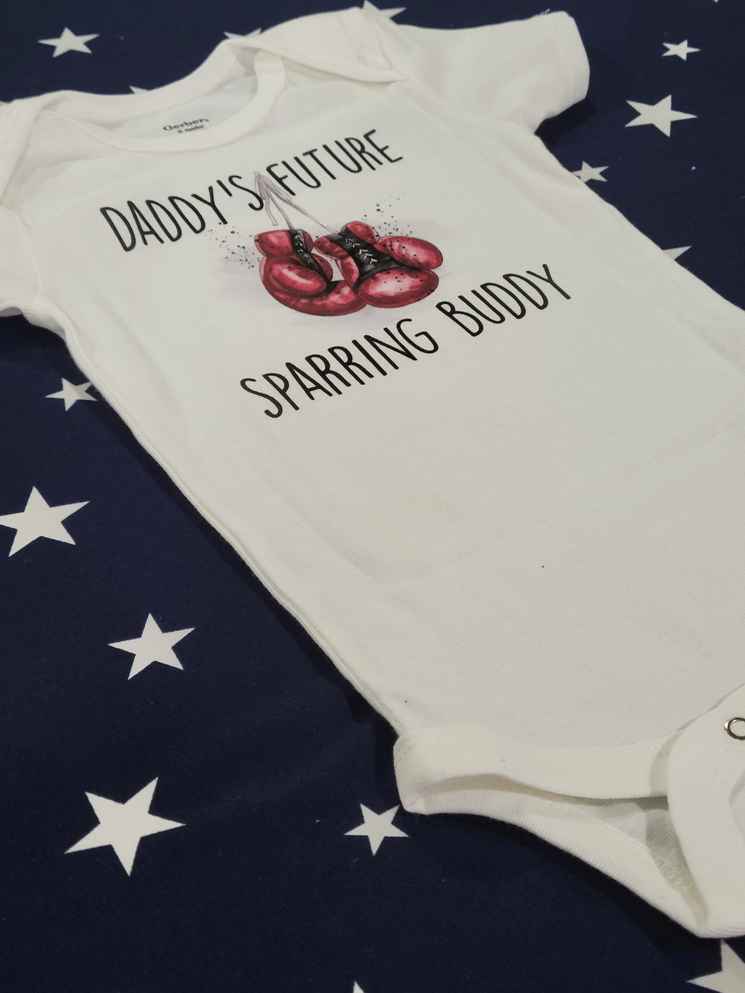 Boxing Sparring 3 - Baby Boy Girl Clothes Infant Bodysuit Funny Cute Newborn