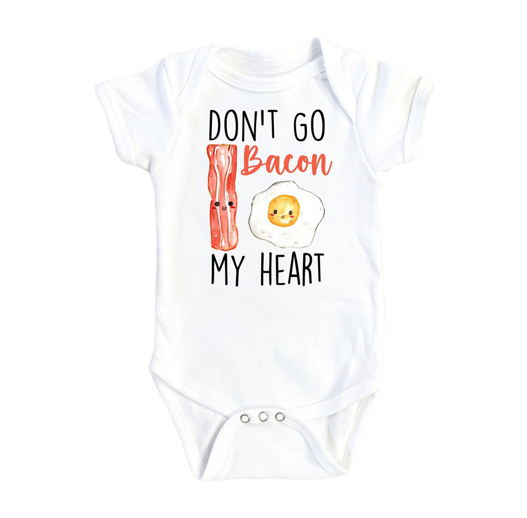 Bacon Breakfast - Baby Boy Girl Clothes Infant Bodysuit Funny Cute Newborn