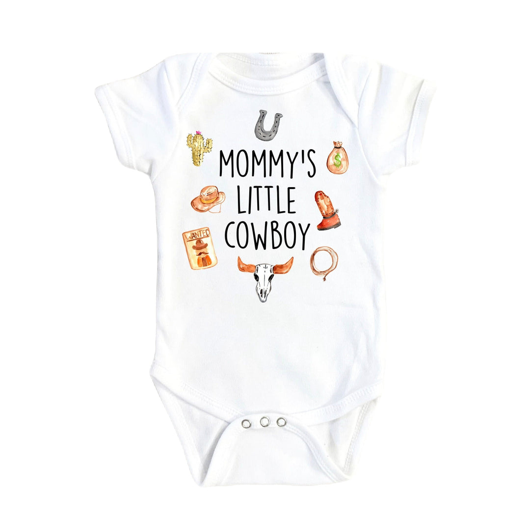 Cowgirl Mommy - Baby Boy Girl Clothes Infant Bodysuit Funny Cute Newborn