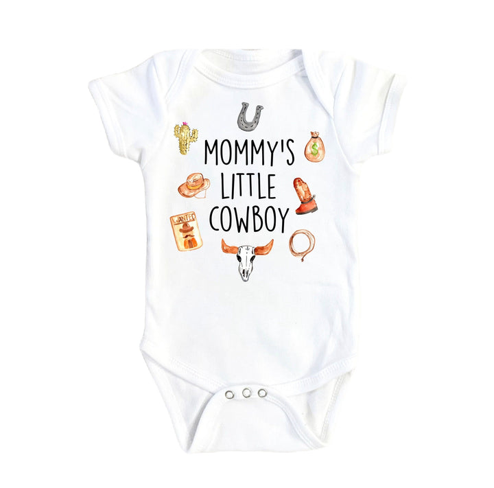 Cowgirl Mommy - Baby Boy Girl Clothes Infant Bodysuit Funny Cute Newborn