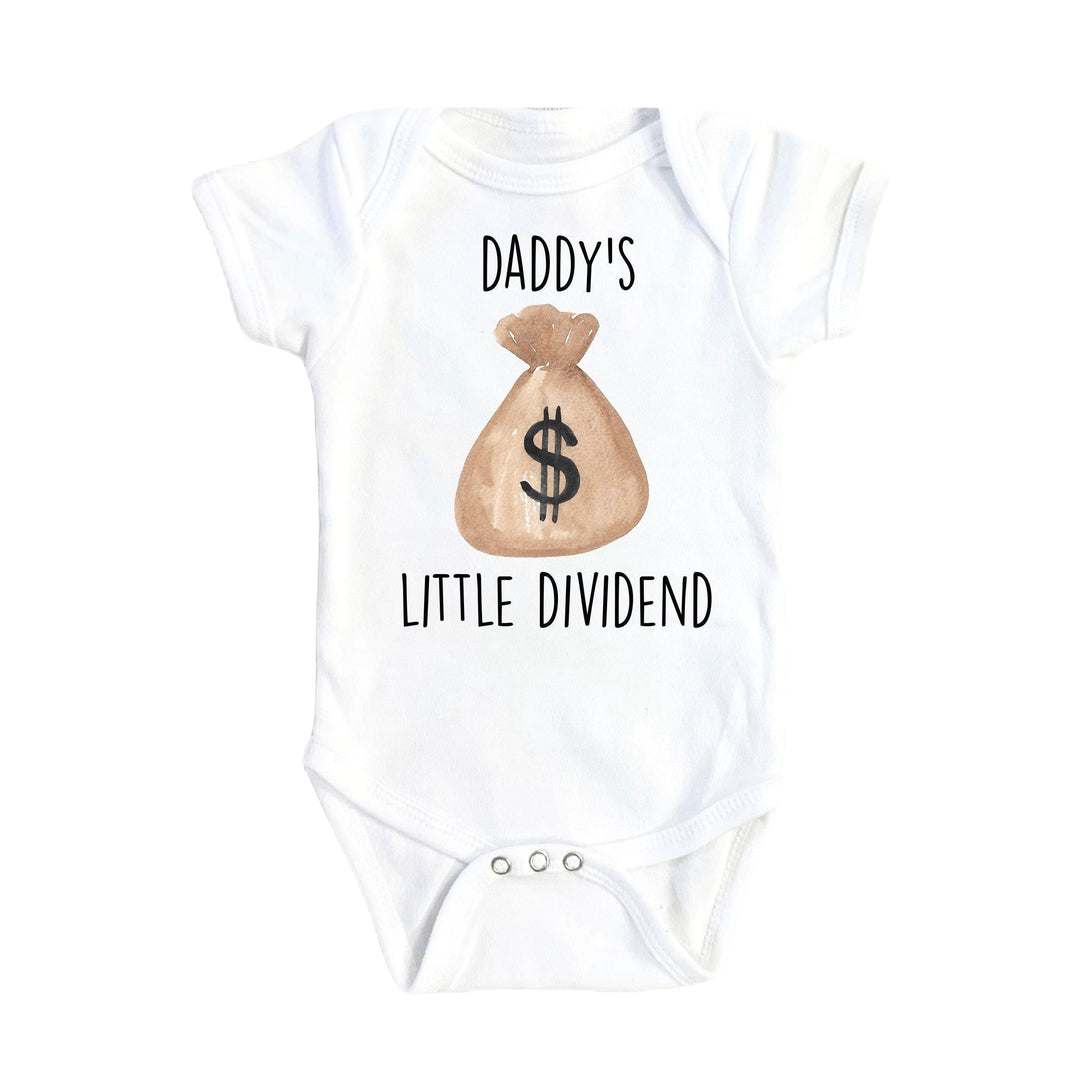Finance Dividend - Baby Boy Girl Clothes Infant Bodysuit Funny Cute Newborn