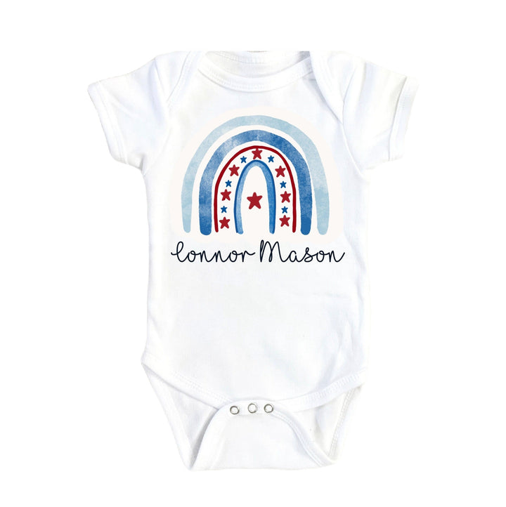 Patriotic July 4th - Baby Boy Girl Clothes Infant Bodysuit Funny Cute Newborn 1C