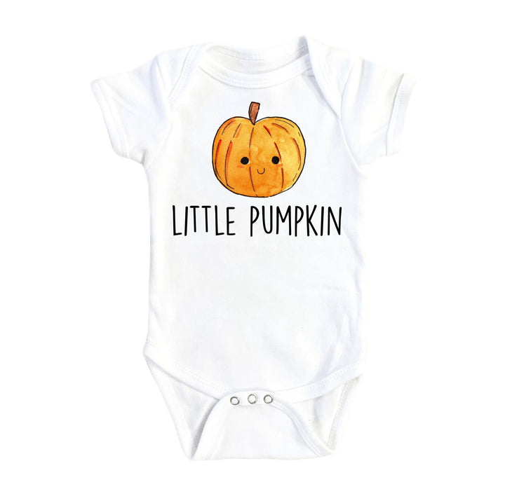Pumpkin Little - Baby Boy Girl Clothes Infant Bodysuit Funny Cute Newborn