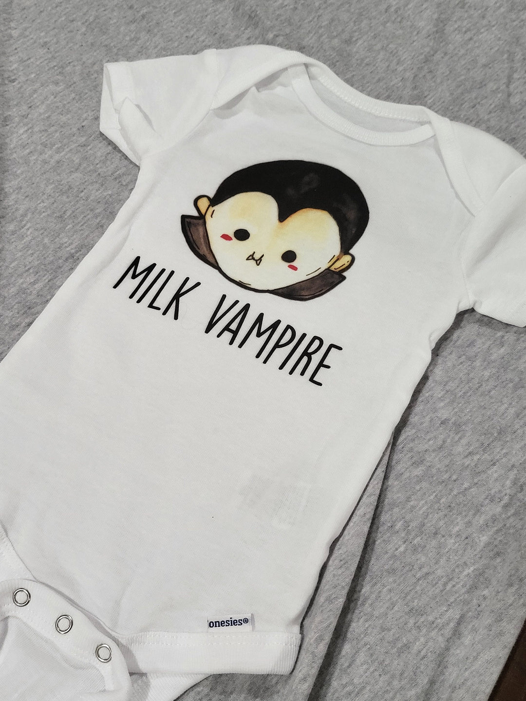 Halloween Milk Mom - Baby Boy Girl Clothes Infant Bodysuit Funny Cute Newborn