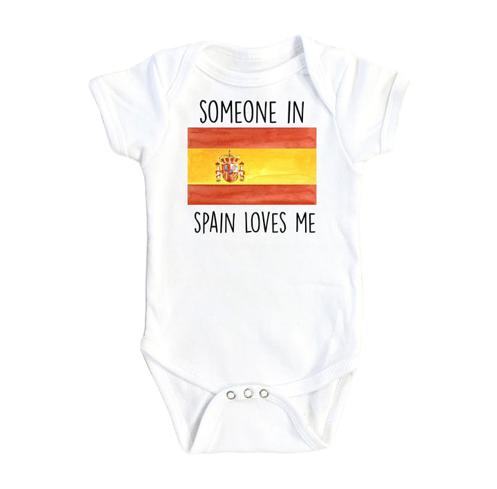 Spain - Baby Boy Girl Clothes Infant Bodysuit Funny Cute Newborn