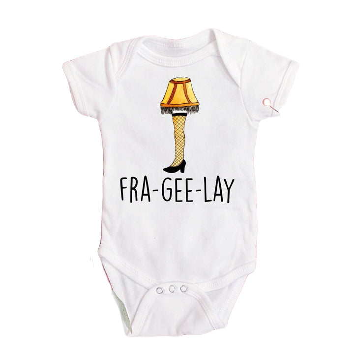 Christmas Leg Lamp - Baby Boy Girl Clothes Infant Bodysuit Funny Cute Story