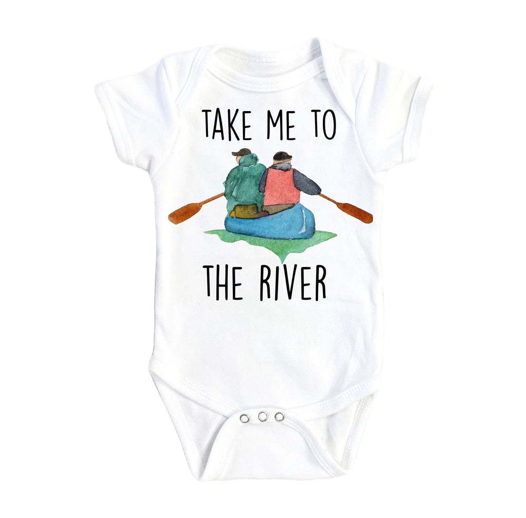 Canoe River  - Baby Boy Girl Clothes Infant Bodysuit Funny Cute Newborn