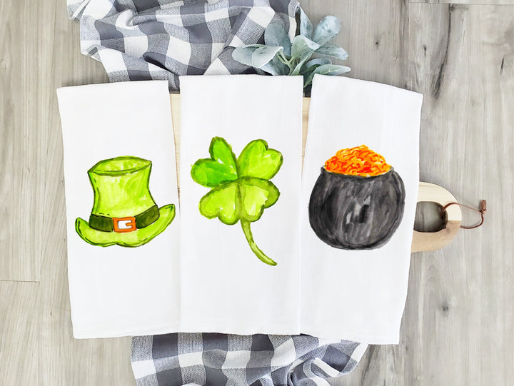 Irish St. Patricks - Kitchen Tea Towel, Hand Dish, Housewarming, Funny, Friend, Gift 1B