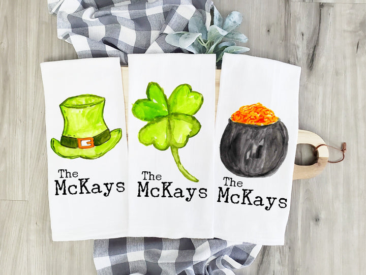 Irish St. Patricks - Kitchen Tea Towel, Hand Dish, Housewarming, Funny, Friend, Gift 1A