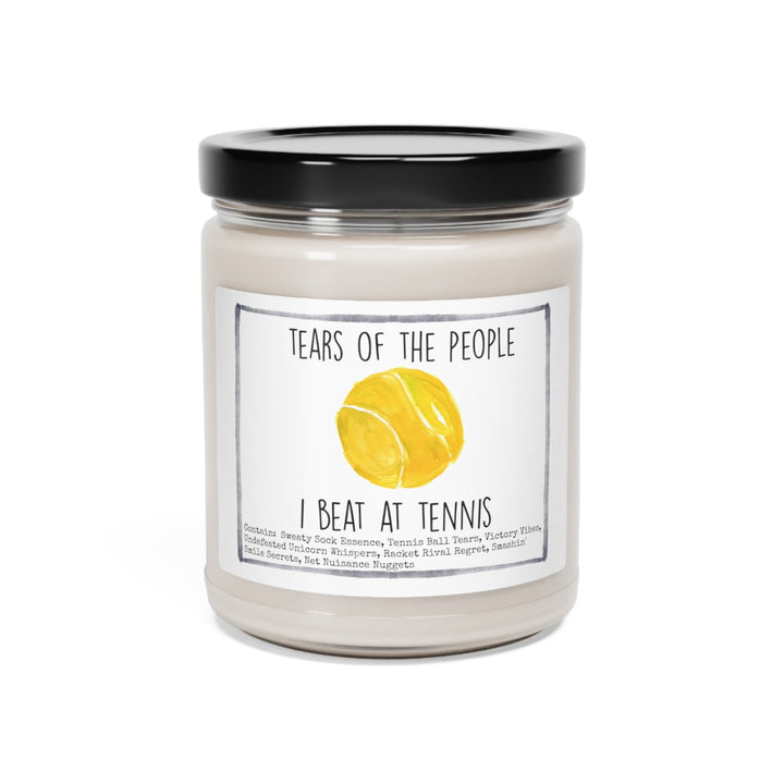 Tennis - 9oz Soy Candle, Birthday,  Friend, Birthday Gift, Men Women 1B