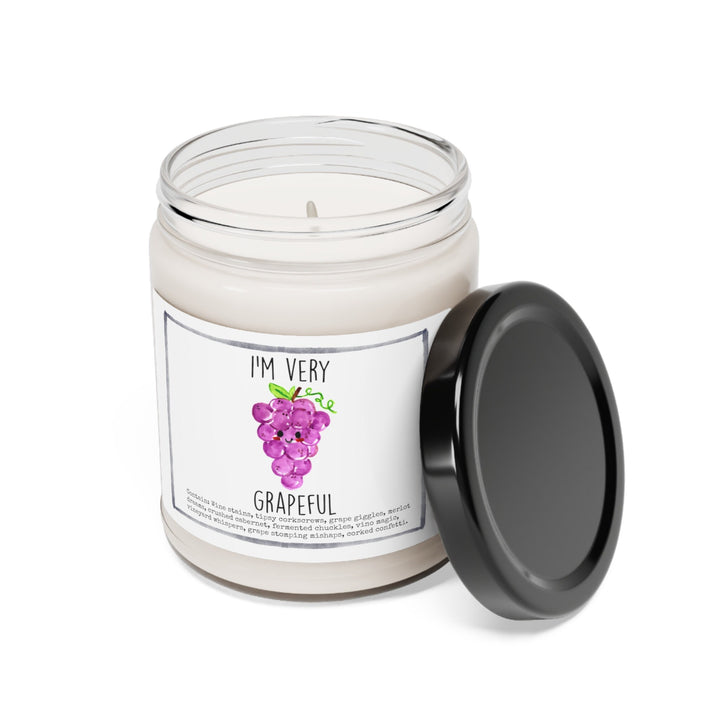 Grape Thank You - 9oz Soy Candle, Birthday,  Friend, Birthday Gift, Men Women