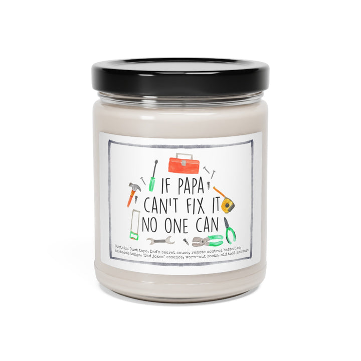 Papa Fix - 9oz Soy Candle, Birthday,  Friend, Birthday Gift, Men Women