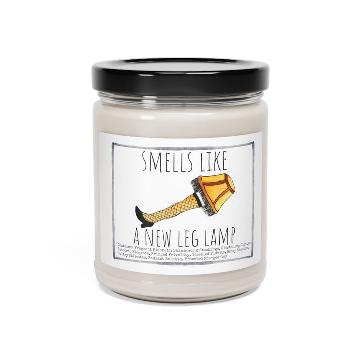 Leg Lamp Christmas - 9oz Soy Candle, Birthday,  Friend, Birthday Gift, Men Women