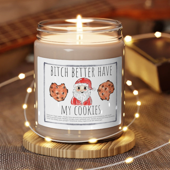 Christmas Cookie - 9oz Soy Candle, Birthday,  Friend, Birthday Gift, Men Women