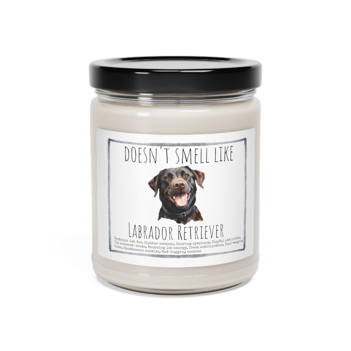 Labrador Dog - 9oz Soy Candle, Birthday,  Friend, Birthday Gift, Men Women