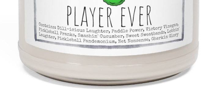 Pickleball - 9oz Soy Candle, Birthday,  Friend, Birthday Gift, Men Women 1A