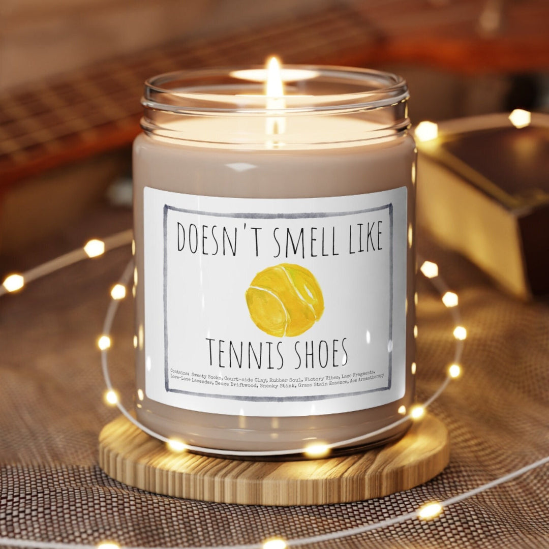 Tennis - 9oz Soy Candle, Birthday,  Friend, Birthday Gift, Men Women 1A