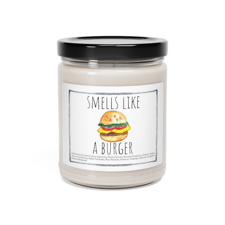 Burger - 9oz Soy Candle, Birthday,  Friend, Birthday Gift, Men Women