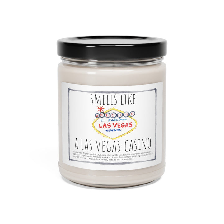 Las Vegas - 9oz Soy Candle, Birthday,  Friend, Birthday Gift, Men Women 1N