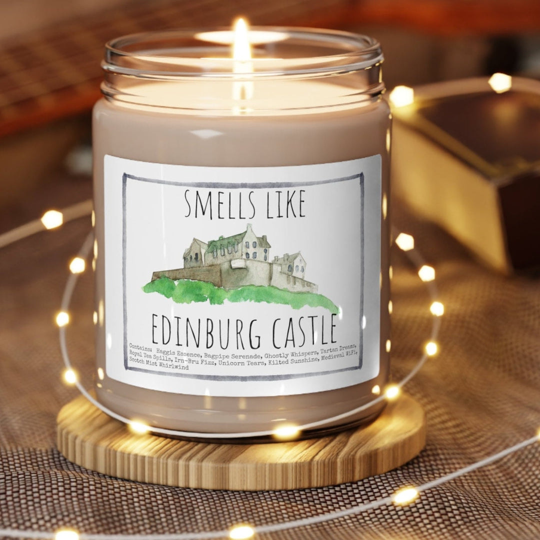 Scotland Castle - 9oz Soy Candle, Birthday,  Friend, Birthday Gift, Men Women