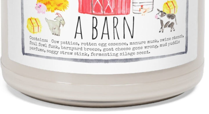 Farm Animal - 9oz Soy Candle, Birthday,  Friend, Birthday Gift, Men Women