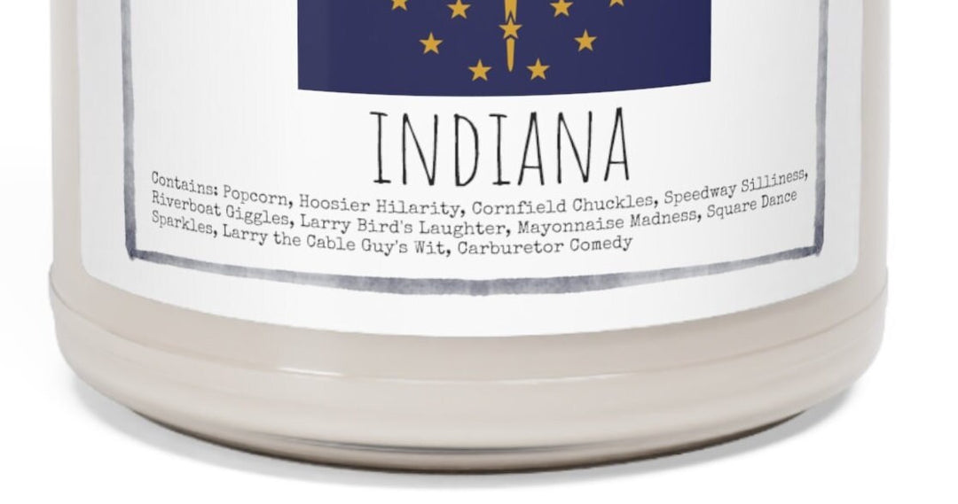 Indiana Candle - 9oz Soy Candle, Birthday,  Friend, Birthday Gift, Men Women