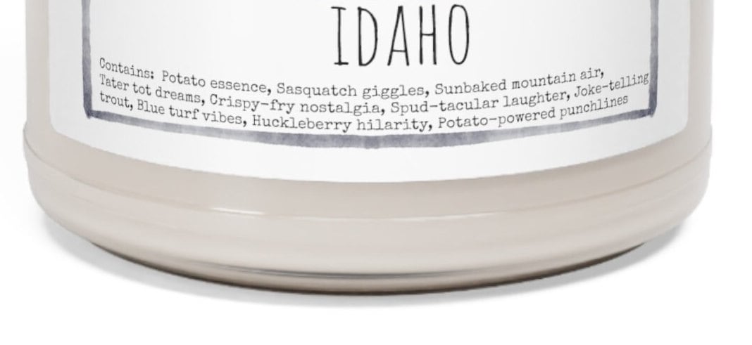 Idaho - 9oz Soy Candle, Birthday,  Friend, Birthday Gift, Men Women