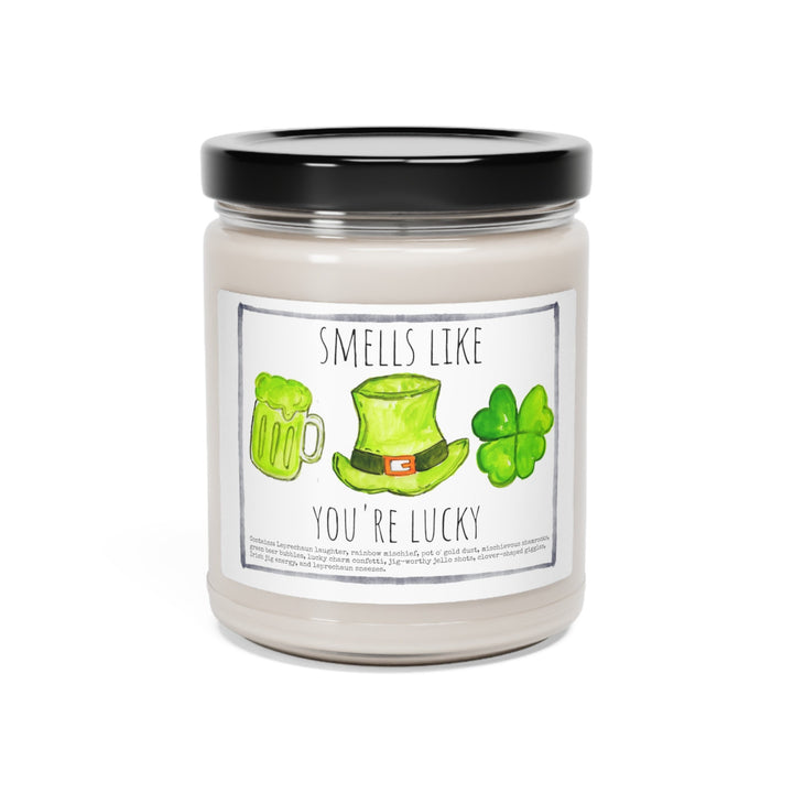 Irish St. Patricks - 9oz Soy Candle, Birthday,  Friend, Birthday Gift, Men Women 1F